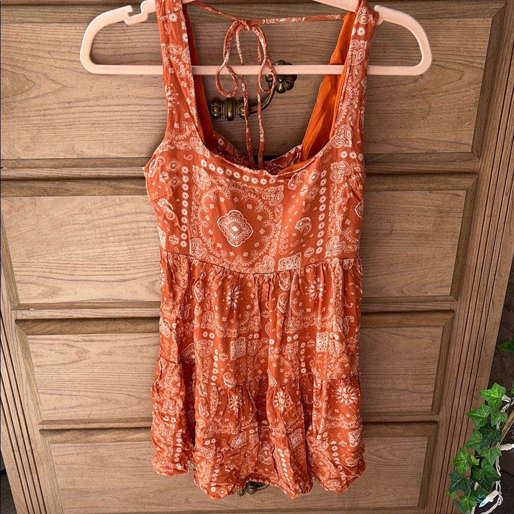 Forever 21 Orange Tank Top